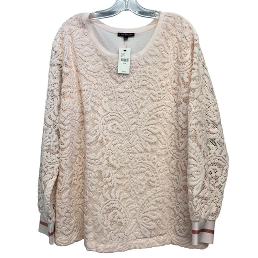 Top Ls By Lane Bryant In Peach, Size:Xl