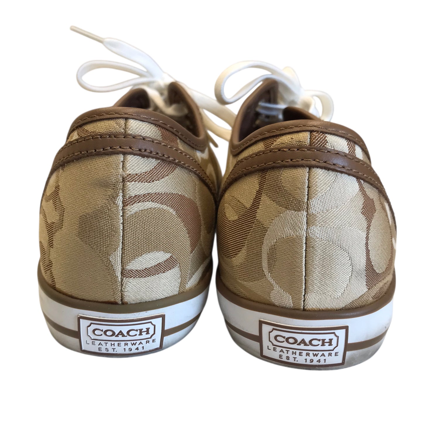 Shoes Designer By Coach In Brown, Size:10