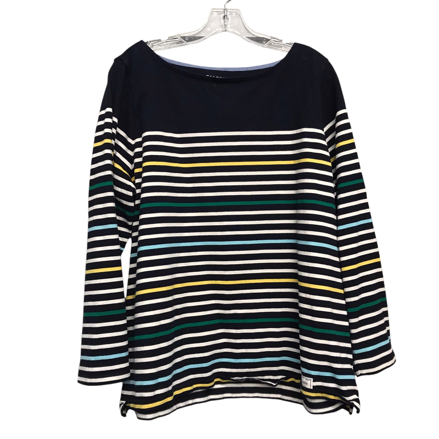 Top Ls By Talbots In Striped Pattern, Size:2X