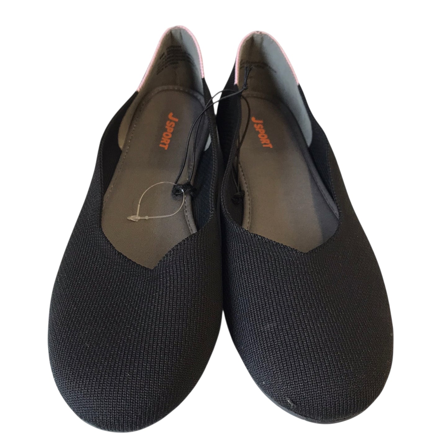 Shoes Flats By J. Sport In Black, Size:9