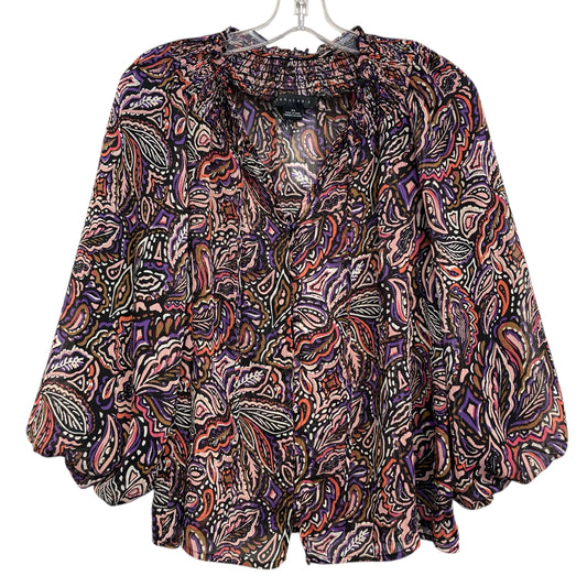 Top 3/4 Sleeve By Sanctuary In Multi, Size:Xs
