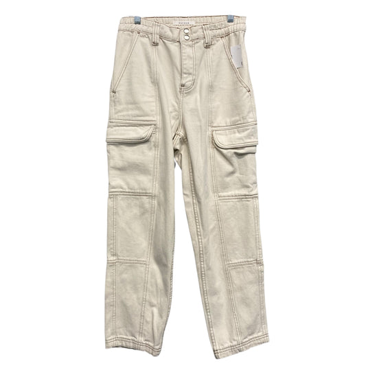 Jeans Wide Leg By Pacsun In Cream, Size:8