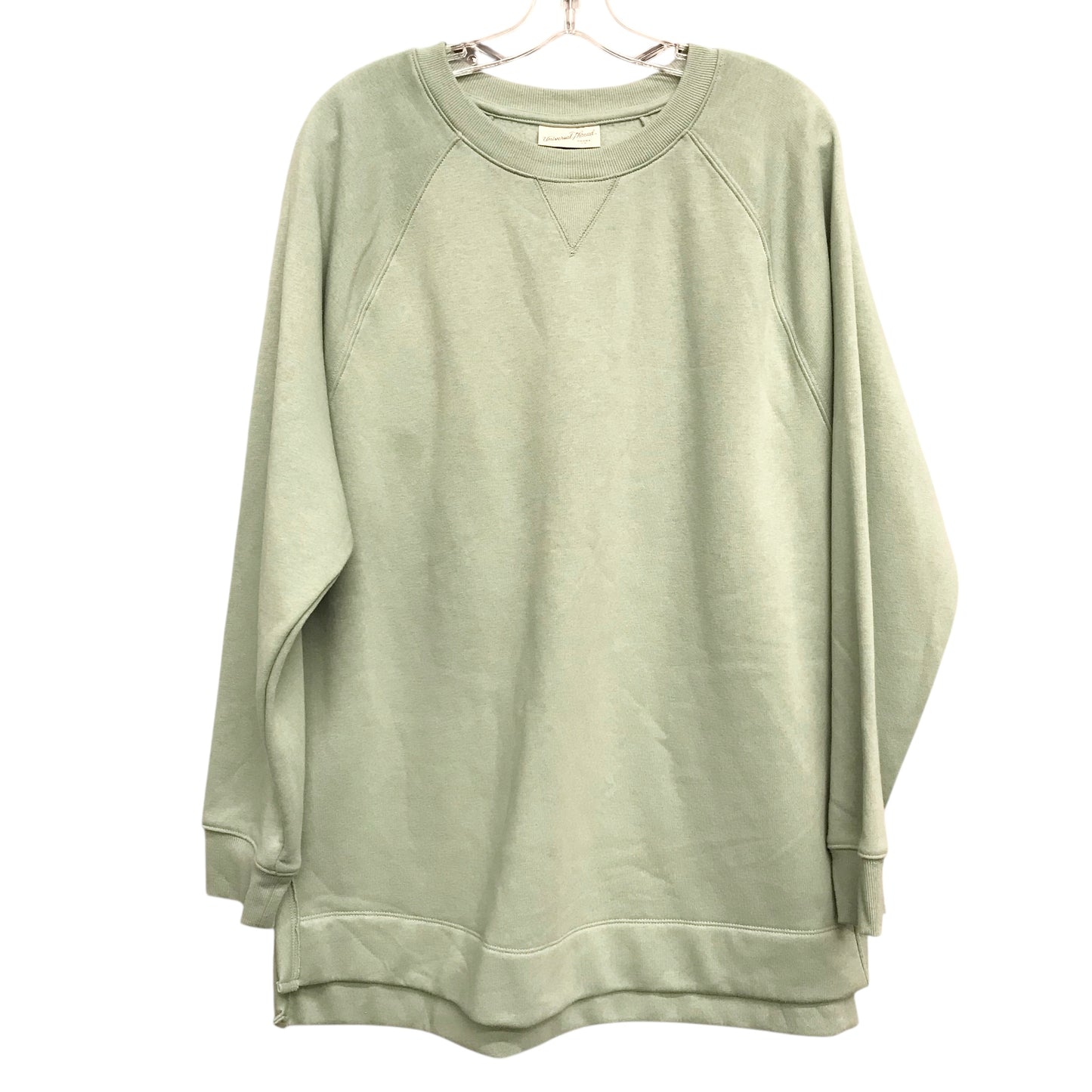 Top Ls By Universal Thread In Green, Size:1X