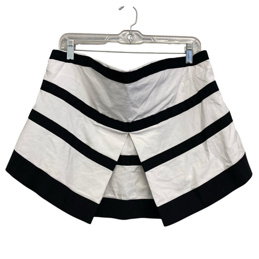 Top Sleeveless By Maeve In Black & White, Size:Xl