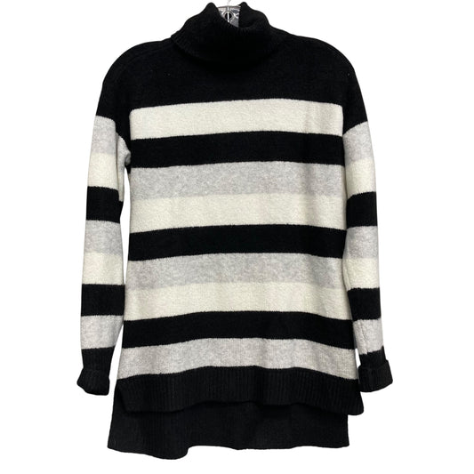 Sweater By Talbots In Black & White, Size:Xs