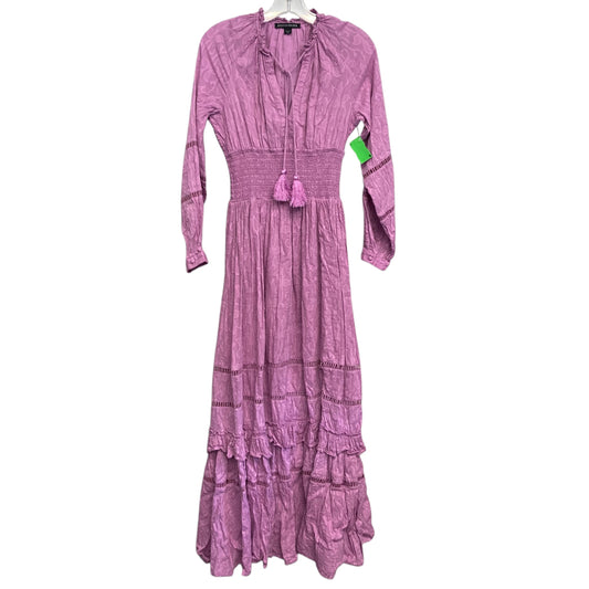 Dress Casual Maxi By Boston Proper In Purple, Size:Xs