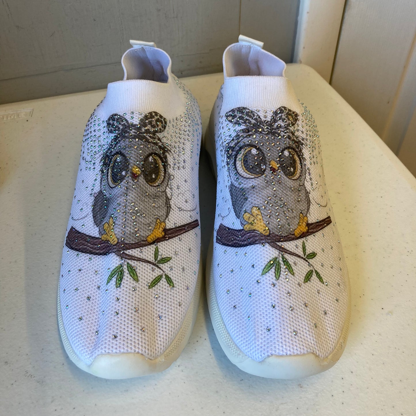 Shoes Sneakers In White, Size:12.5