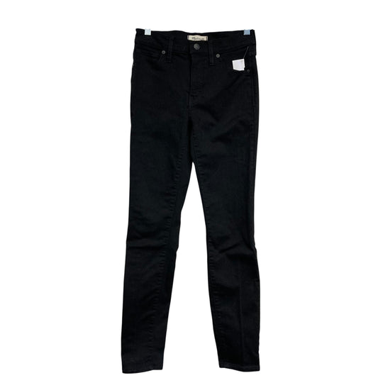 Jeans Skinny By Madewell In Black Denim, Size:2