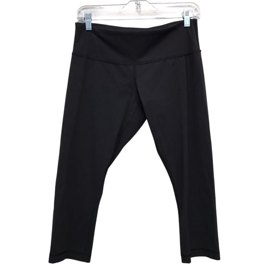 Athletic Capris By Lululemon In Black, Size:M