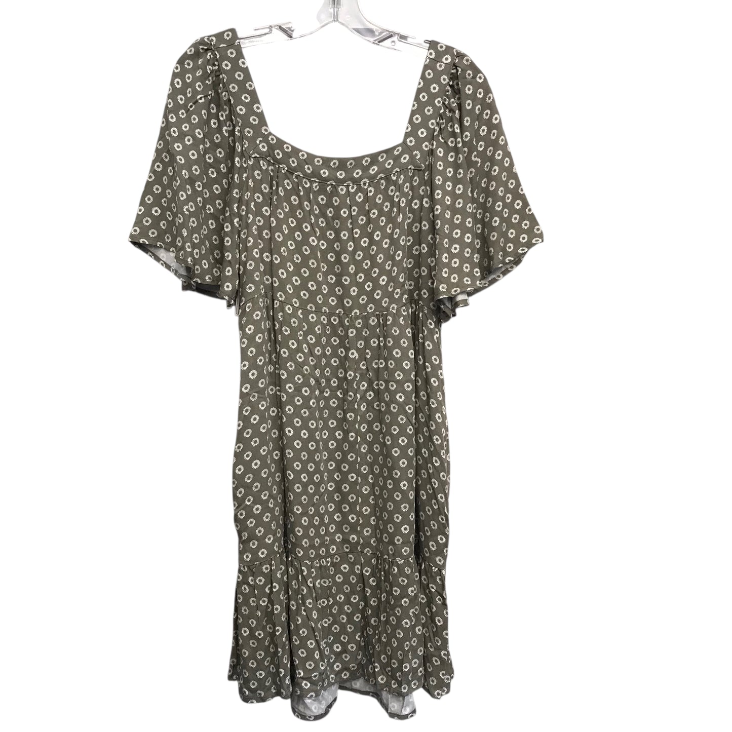 Dress Casual Short By Maurices In Floral Print, Size:M