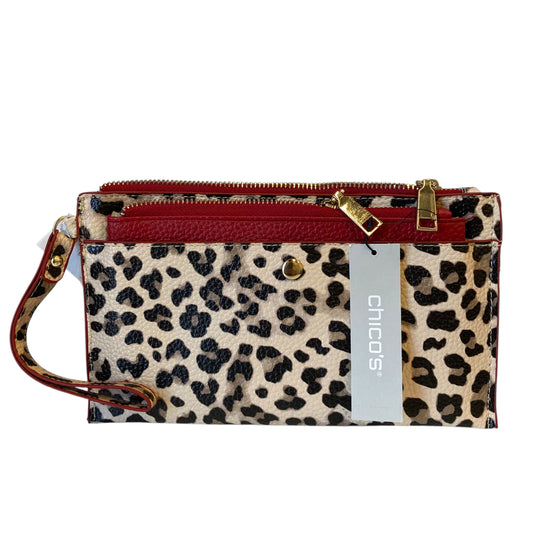 Wristlet By Chicos In Animal Print, Size:Large