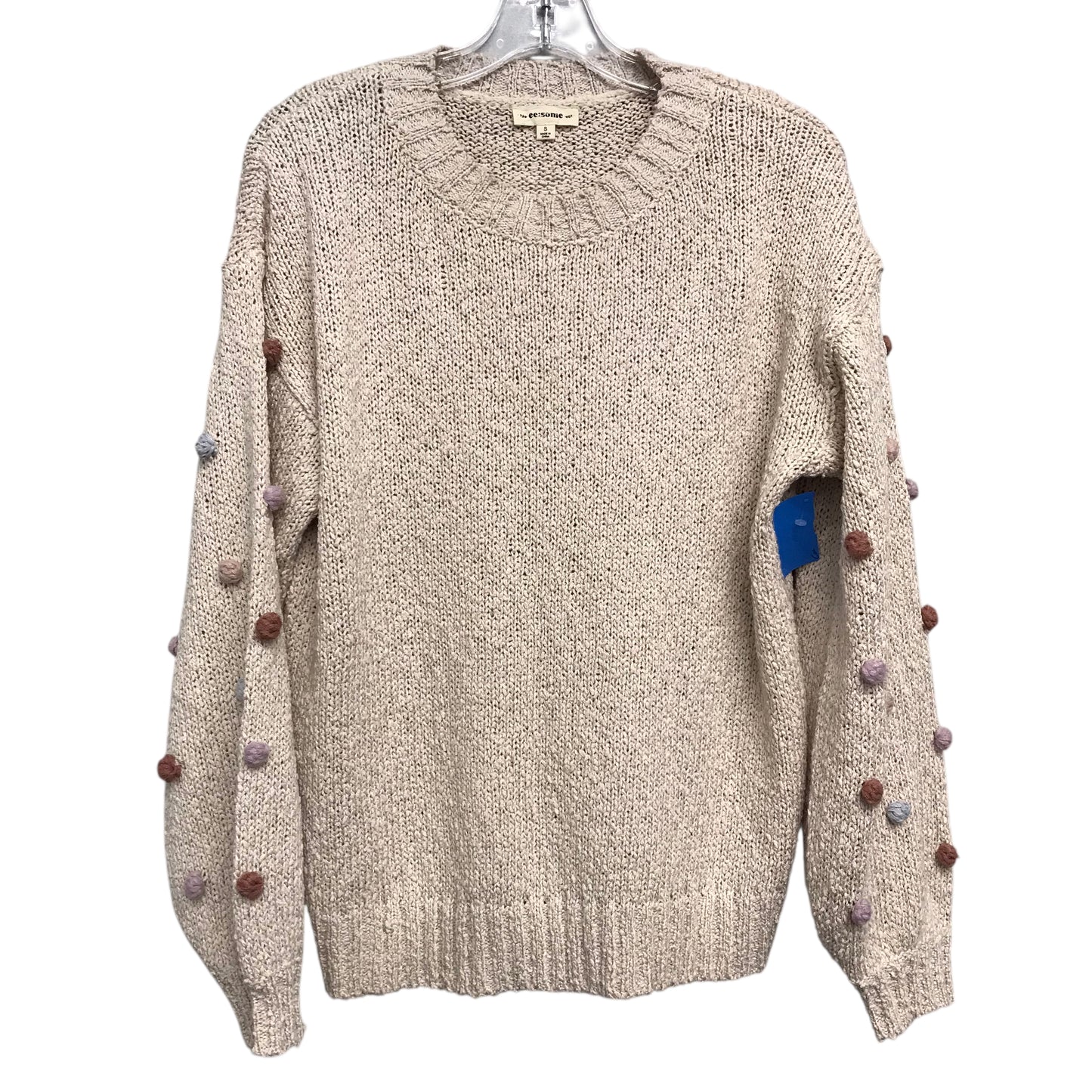 Sweater By Ee Some In Beige, Size:S