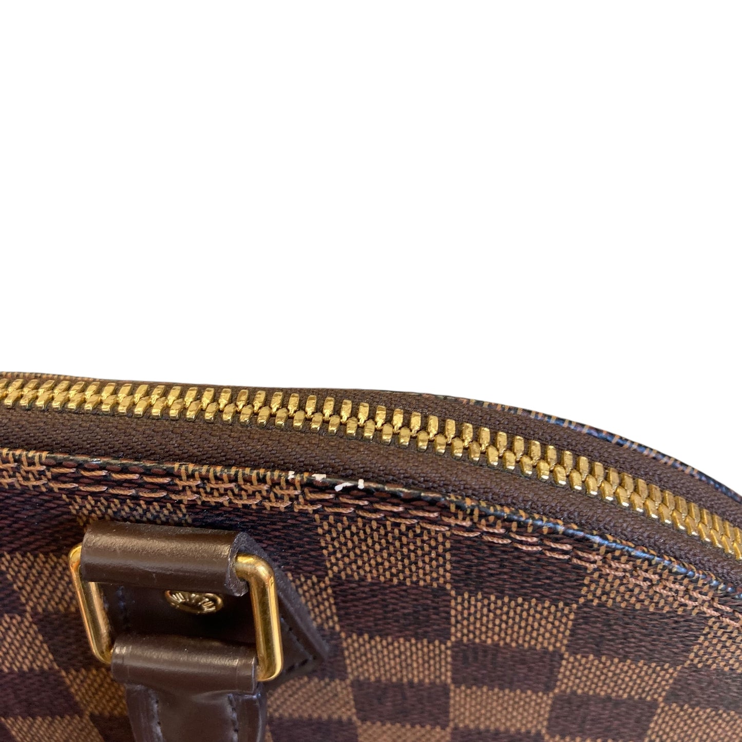 Handbag Luxury Designer By Louis Vuitton In Brown, Size:Medium