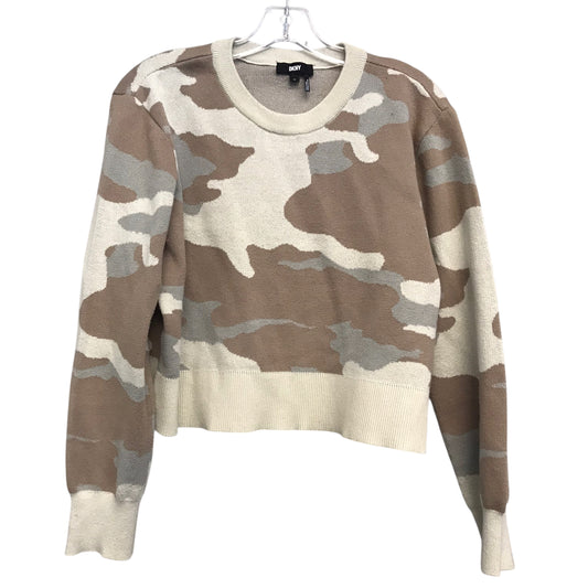 Sweater By Dkny In Camouflage Print, Size:M
