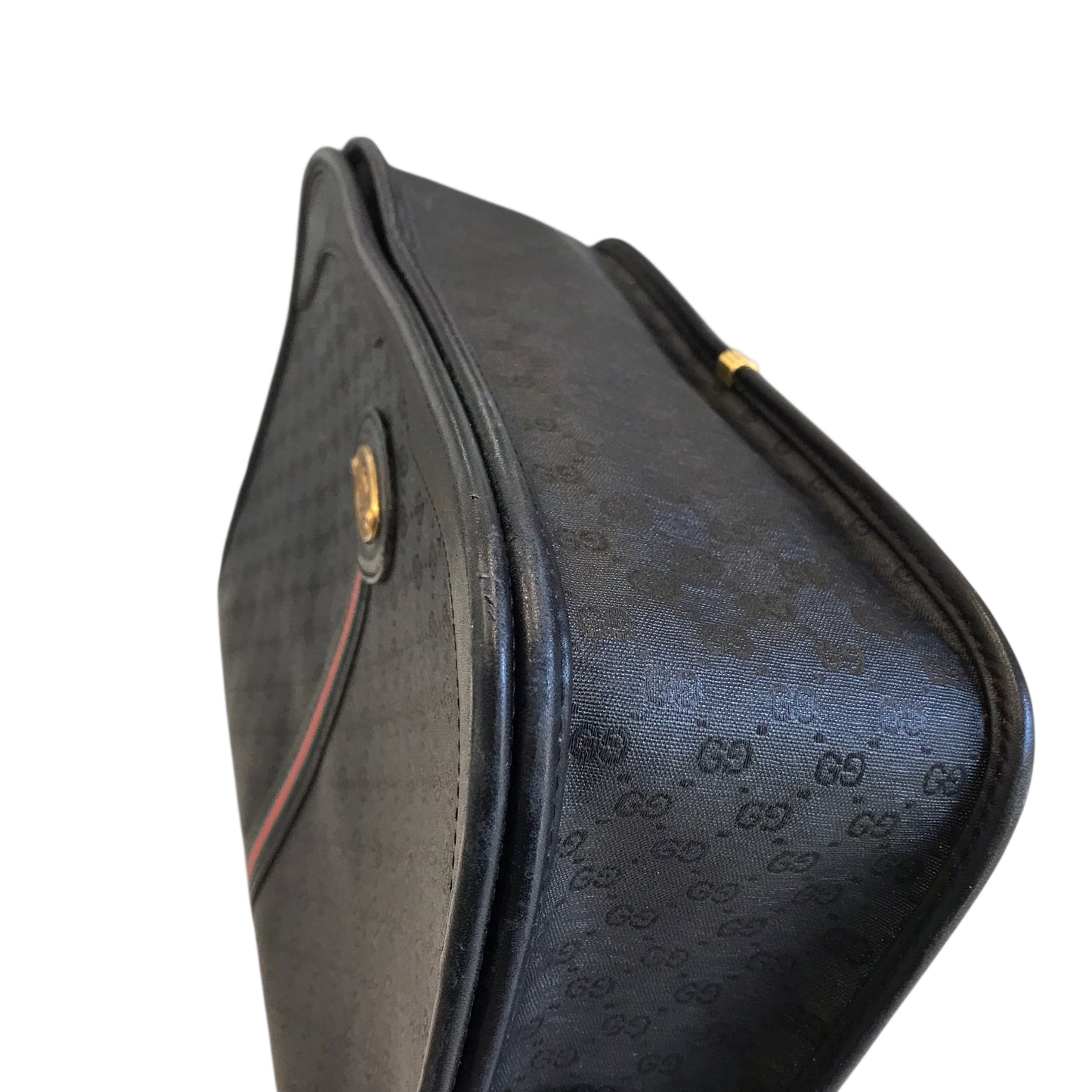Crossbody Luxury Designer By Gucci In Black, Size:Medium