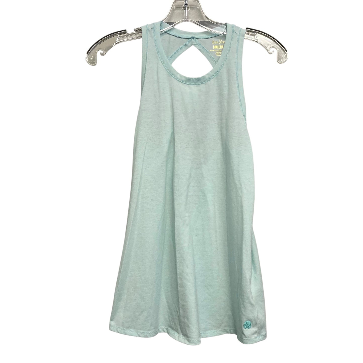 Top Sleeveless Designer By Lilly Pulitzer In Mint, Size:Xxs