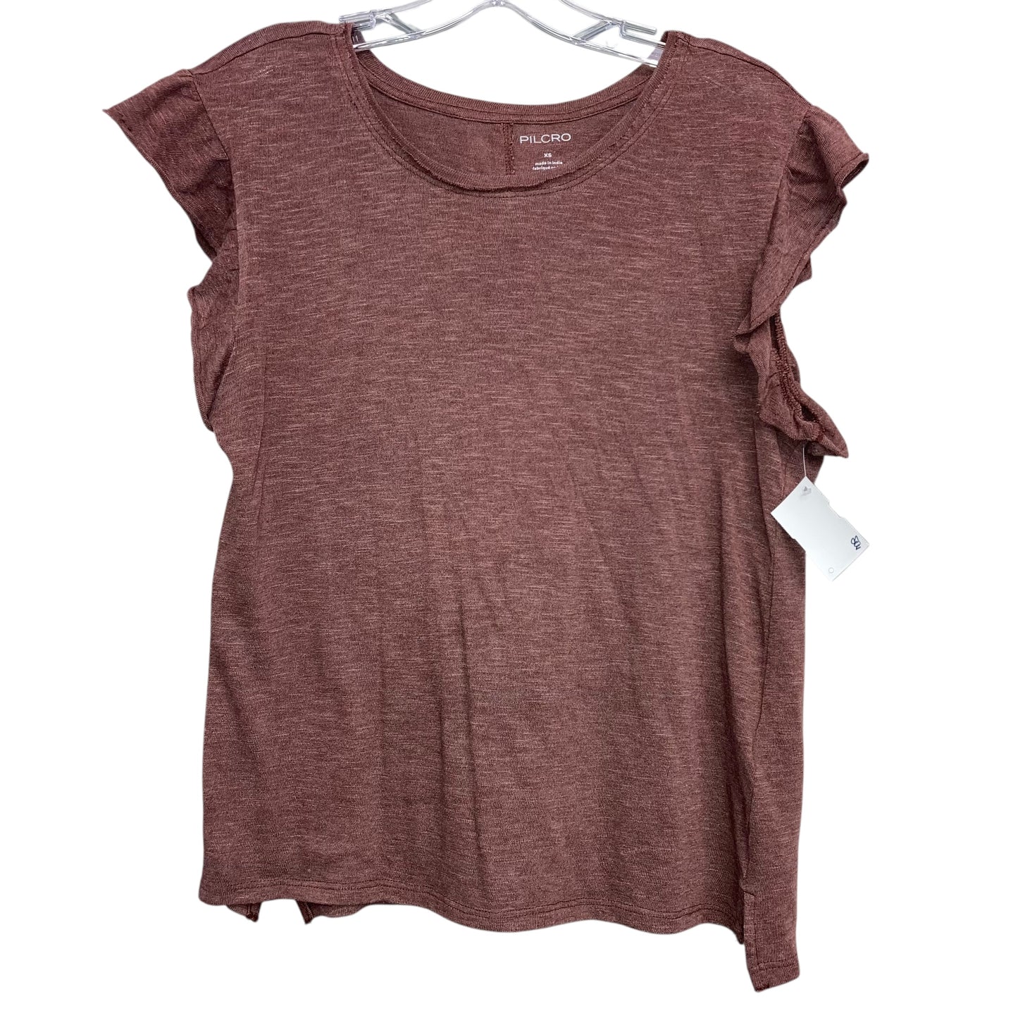 Top Sleeveless By Pilcro In Maroon, Size:Xs