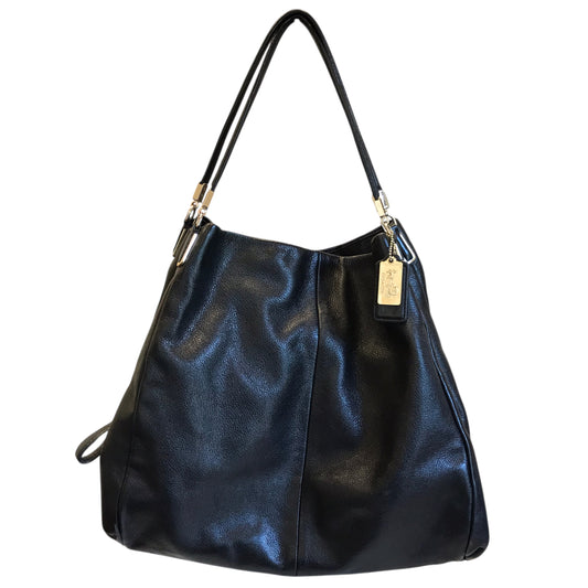 Handbag Designer By Coach In Black, Size:Large