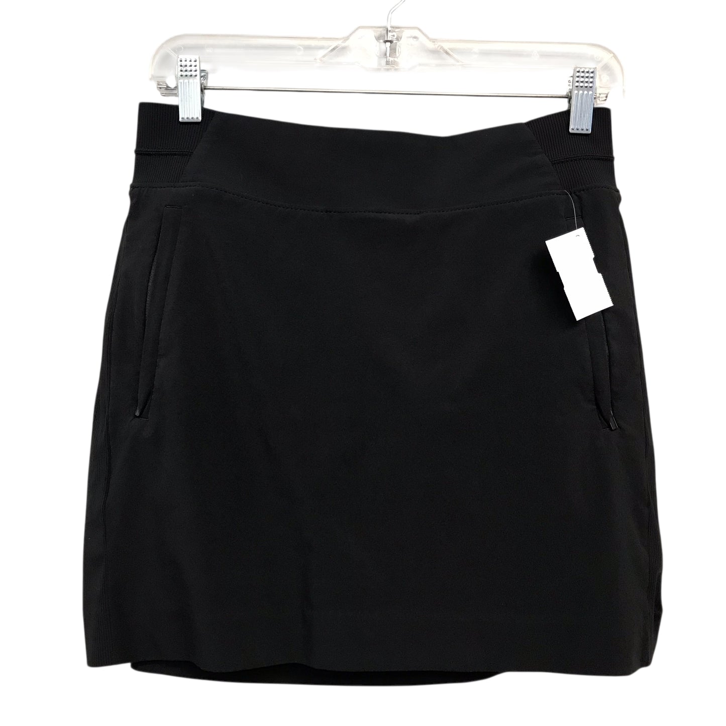 Athletic Skort By Athleta In Black, Size:S