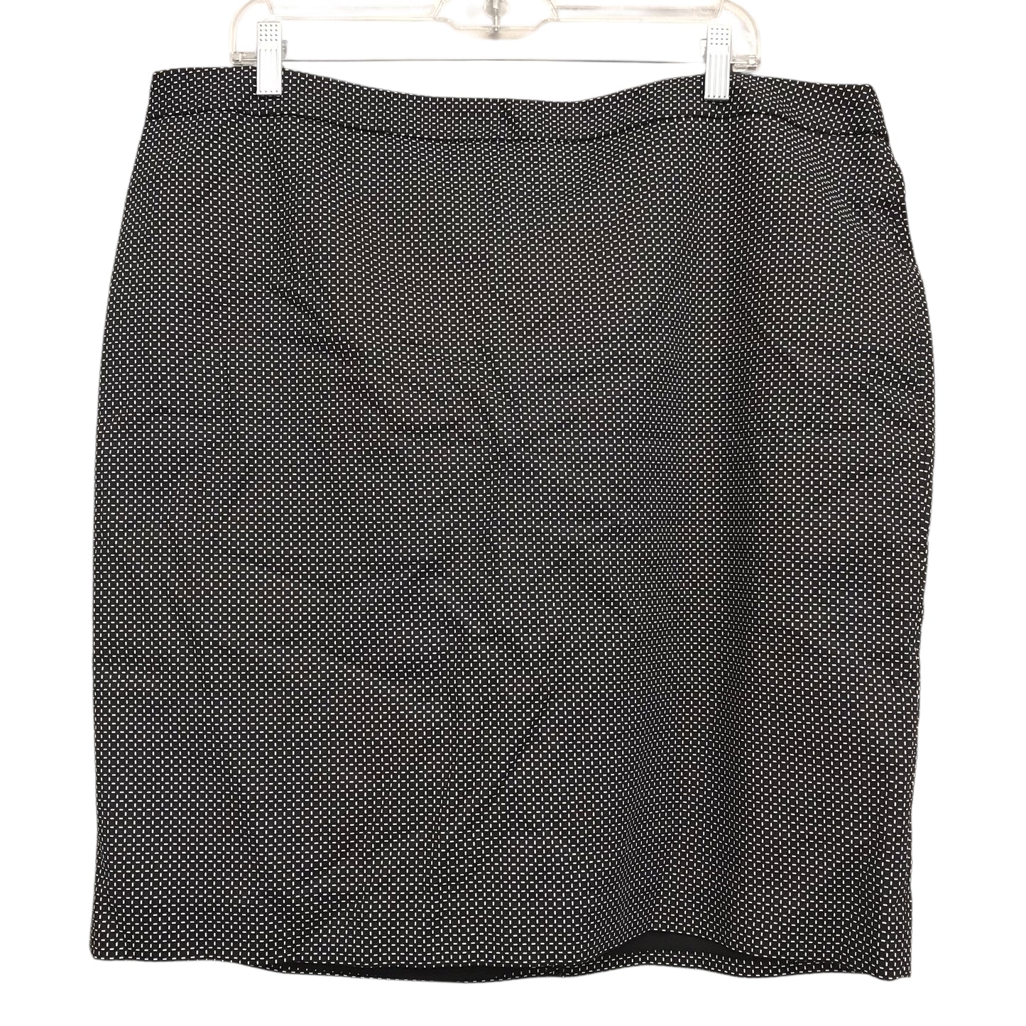 Skirt Mini & Short By Liz Claiborne In Black & White, Size:18