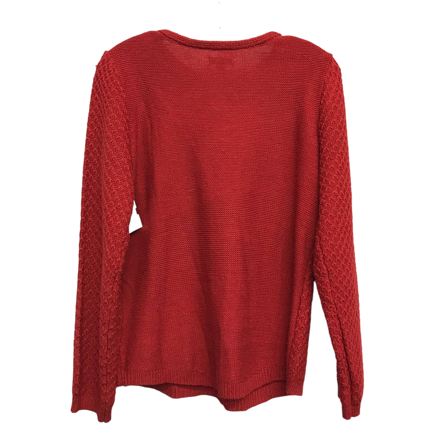 Sweater By Croft And Barrow In Red, Size:L