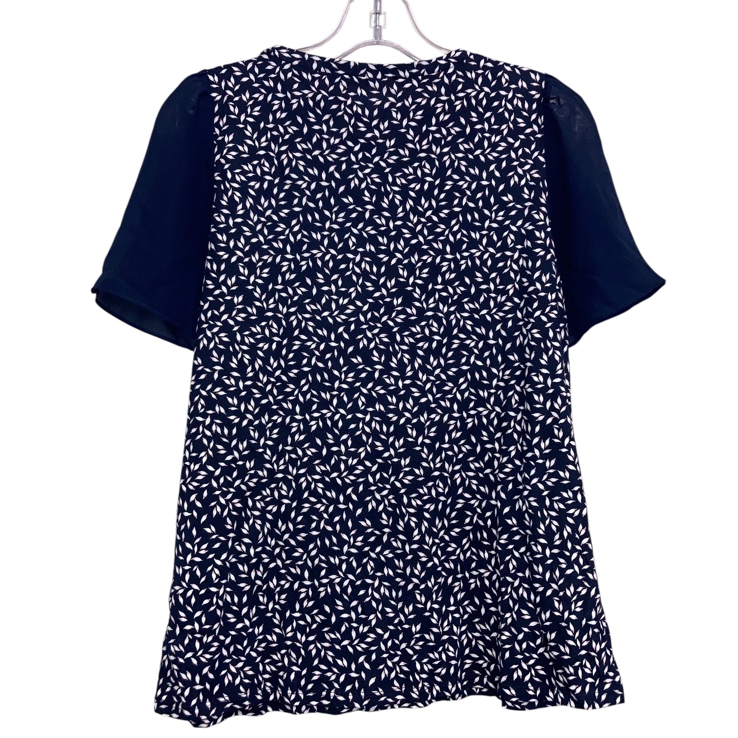 Top Ss By Loft In Blue & White, Size:Mp