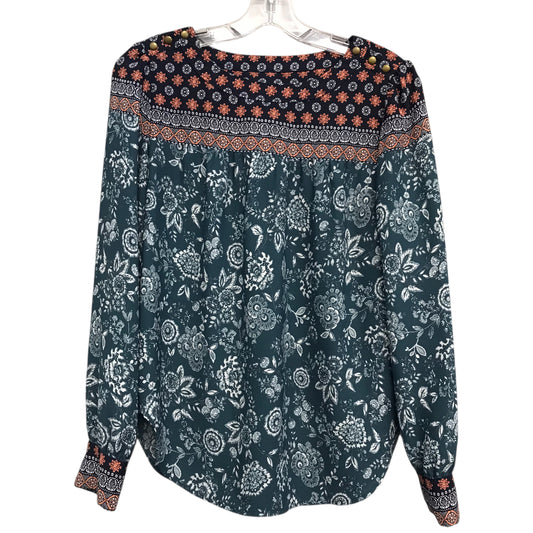 Top Ls By Loft In Blue, Size:Xxs