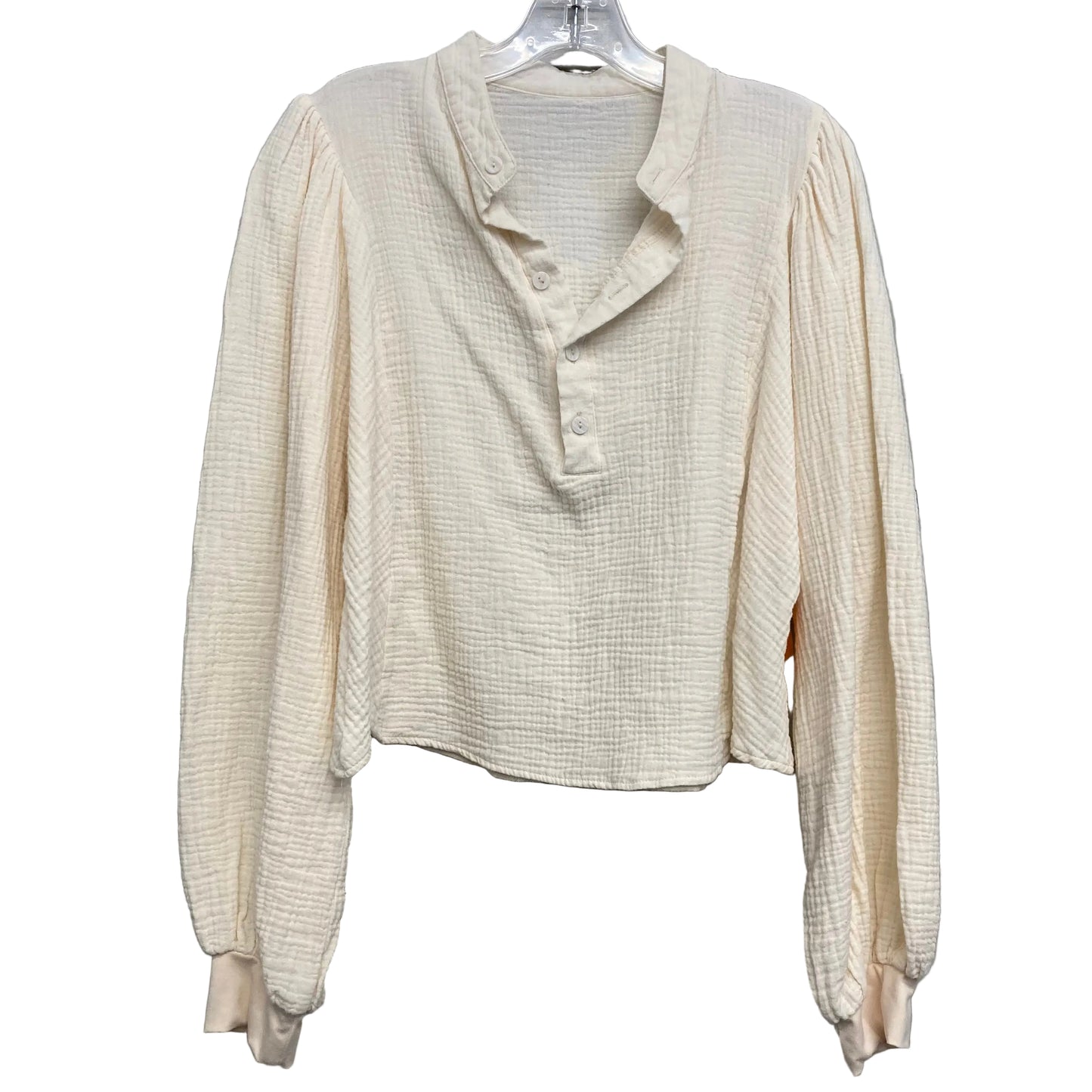 Top Ls By Shein In Cream, Size:Xl
