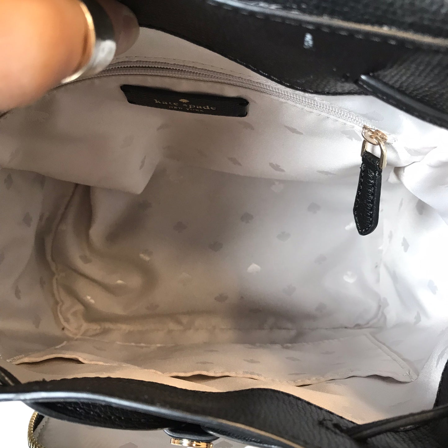 Backpack Designer By Kate Spade In Black, Size:Medium