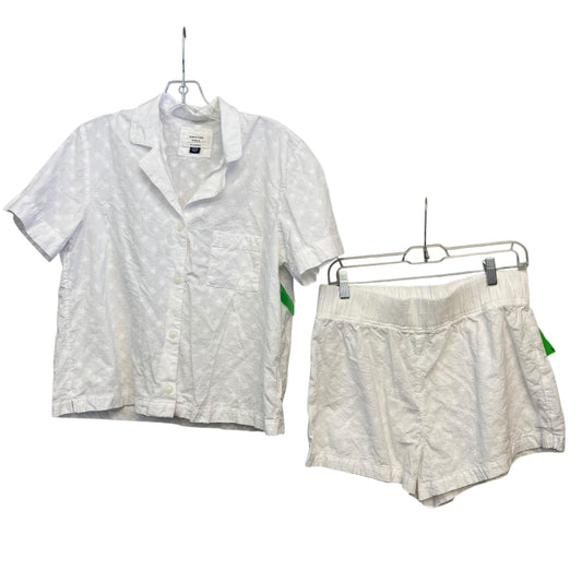 Shorts Set By American Eagle In White, Size:M