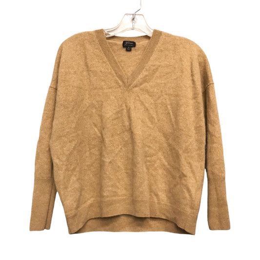 Sweater Cashmere By J. Crew In Tan, Size:S