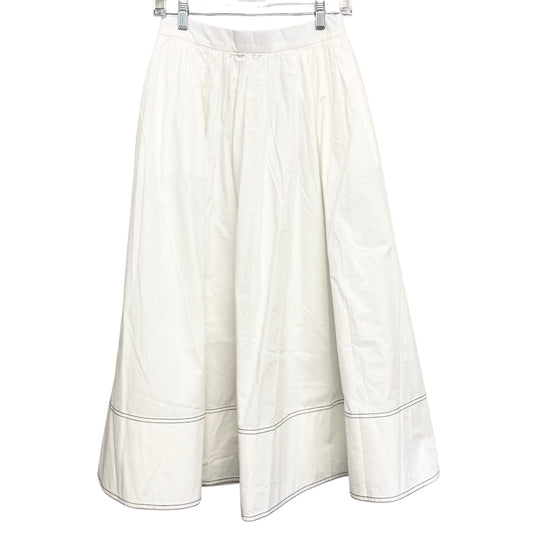 Skirt Midi By J. Crew In White, Size:4
