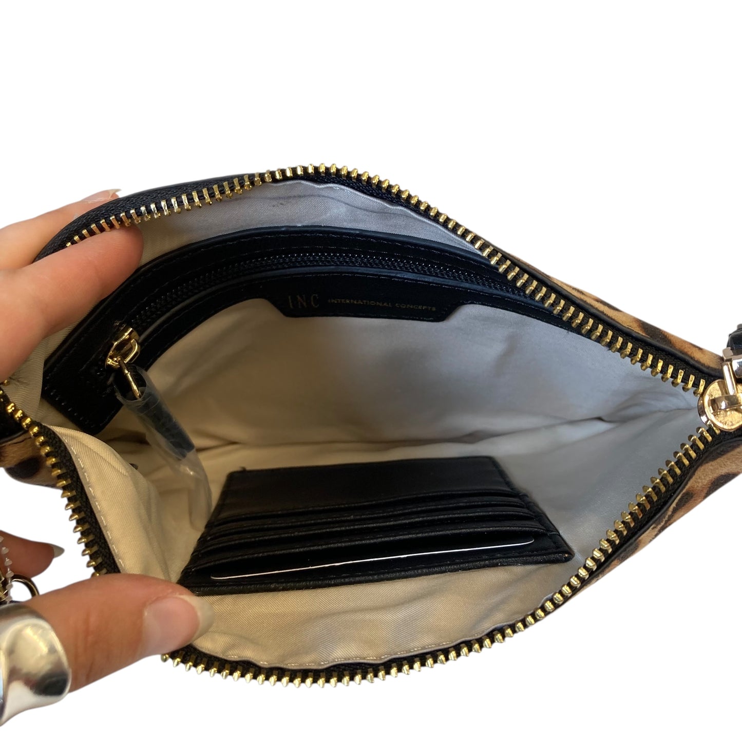Wristlet By Inc In Animal Print, Size:Medium