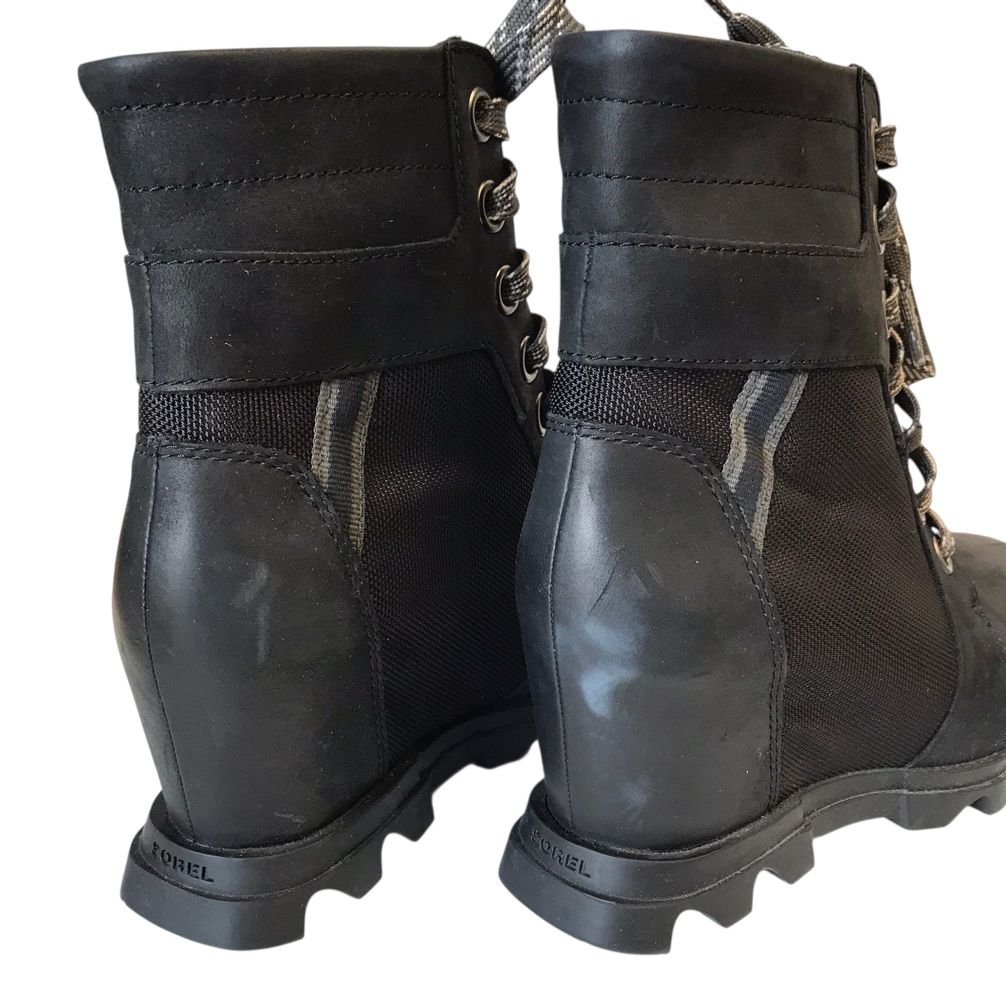 Boots Ankle Heels By Sorel In Black, Size:6