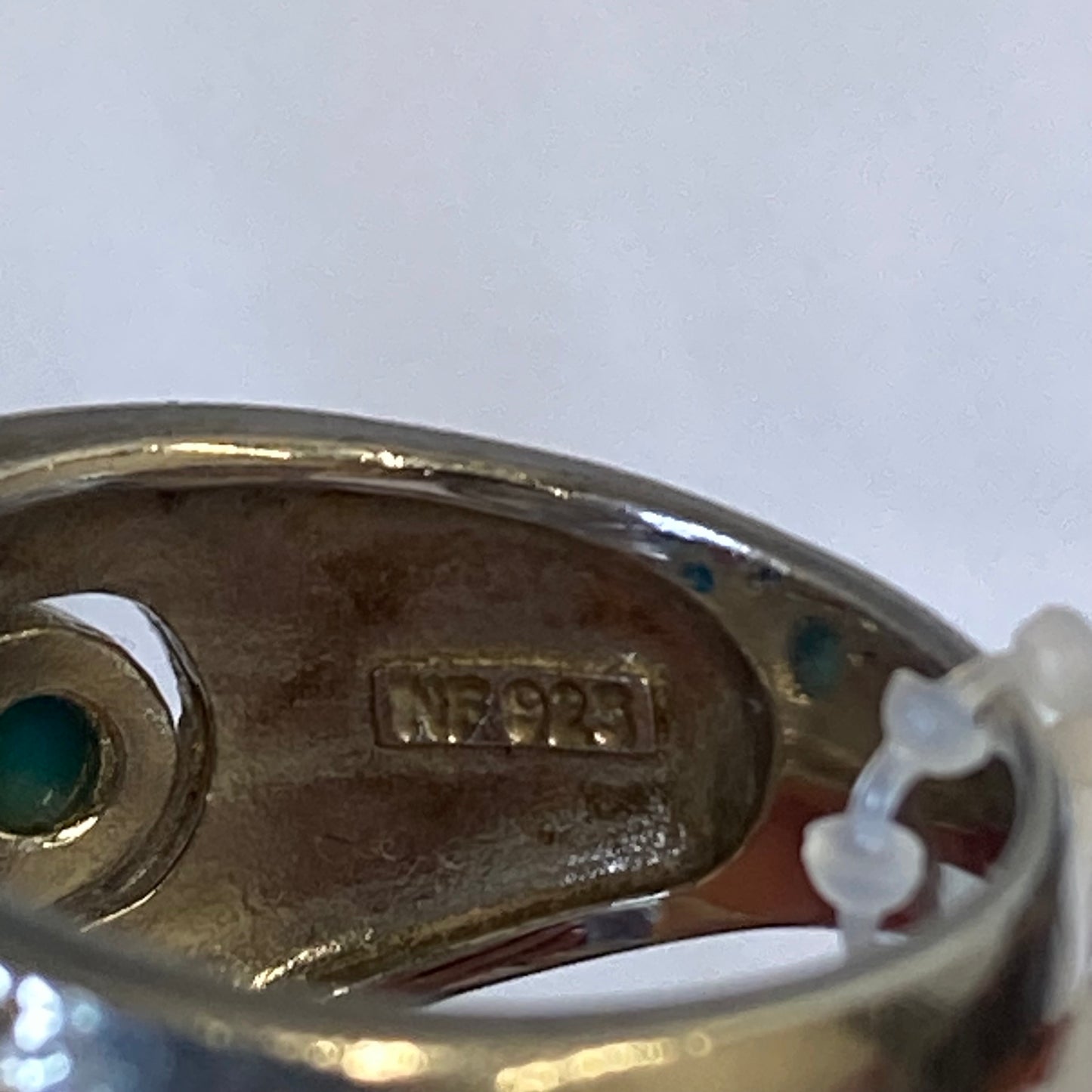 Ring Sterling Silver In Silver