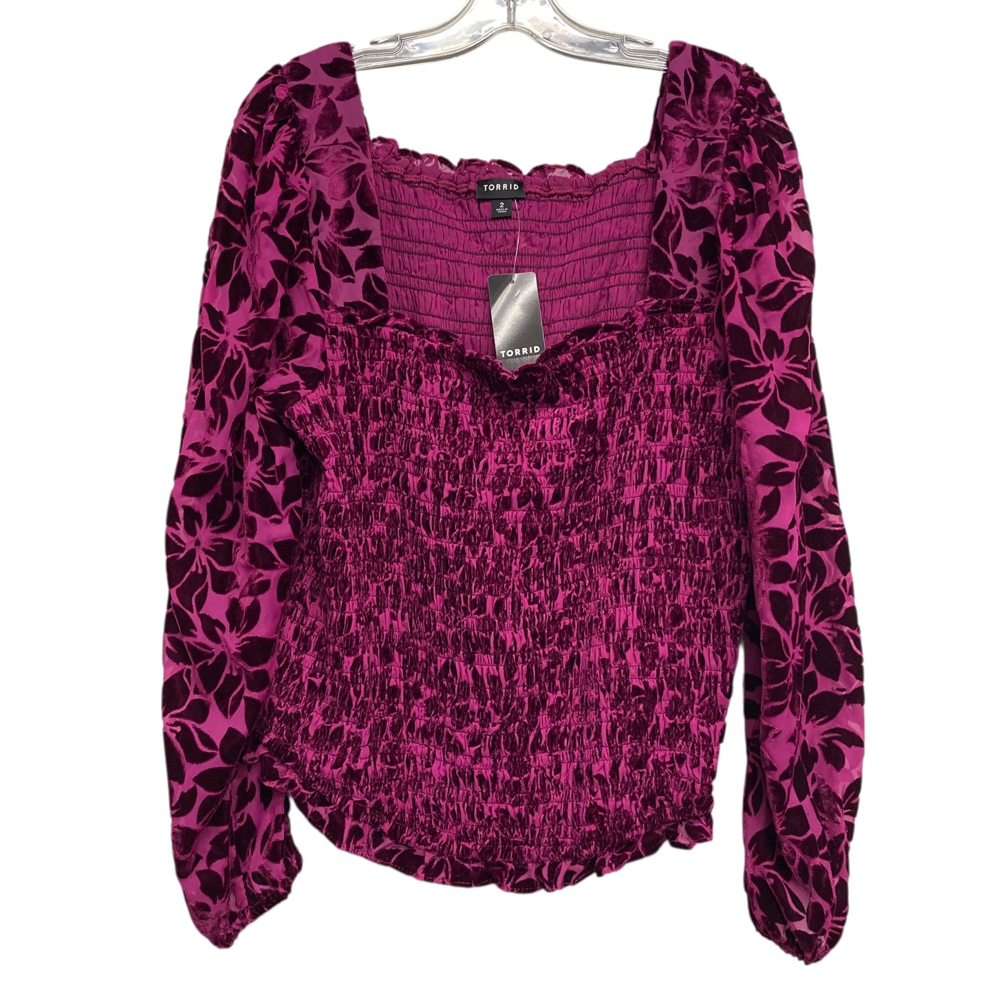 Top Ls By Torrid In Purple, Size:2X