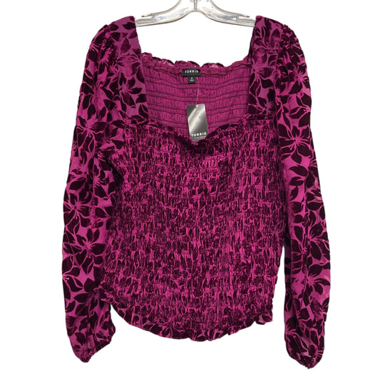 Top Ls By Torrid In Purple, Size:2X
