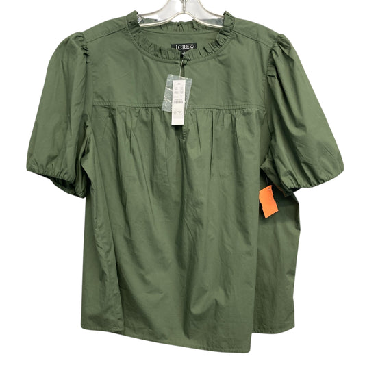 Top Ss By J. Crew In Green, Size:Xl
