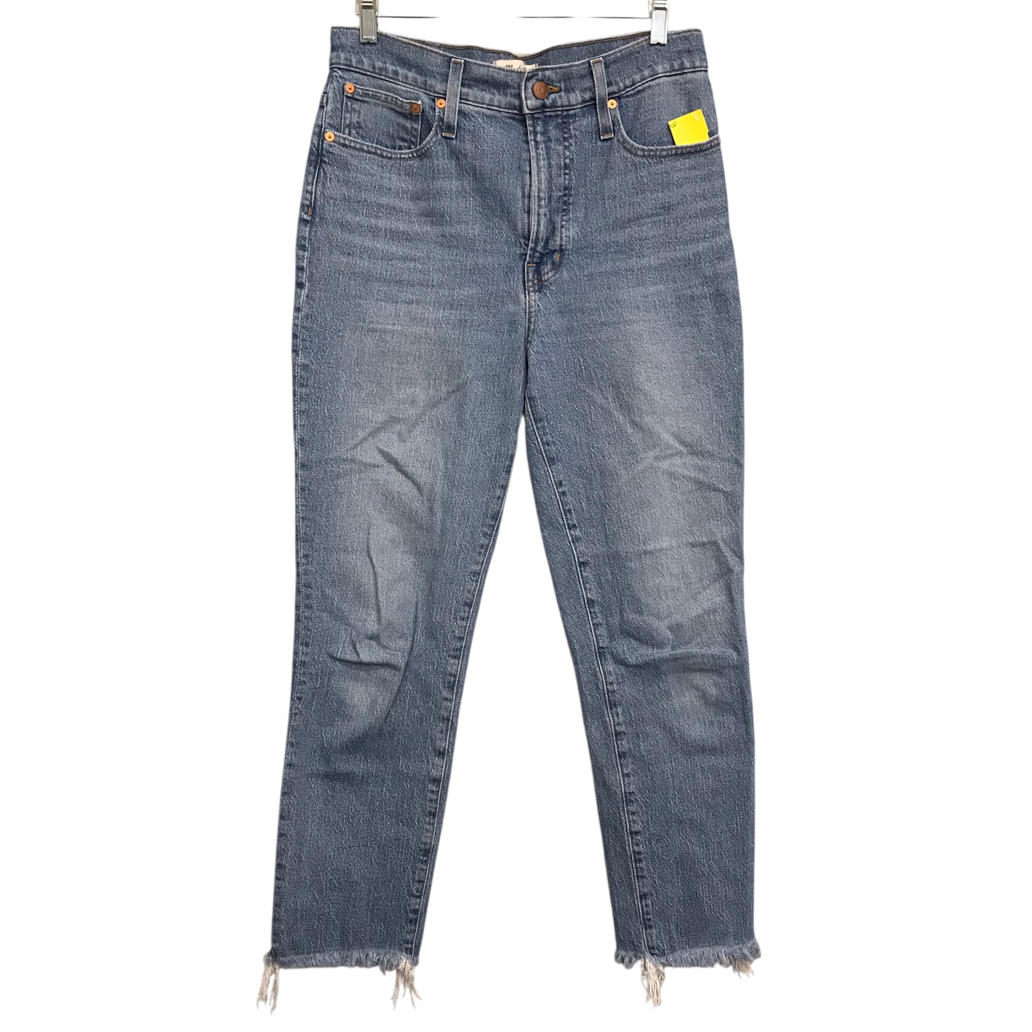 Jeans Straight By Madewell In Blue Denim, Size:8