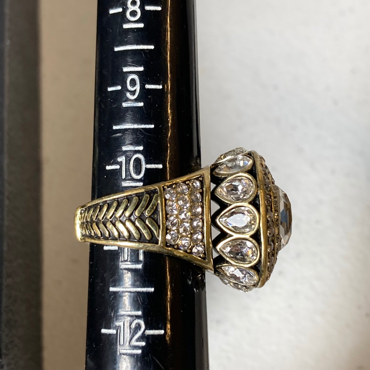 Ring Statement By Heidi Daus In Gold