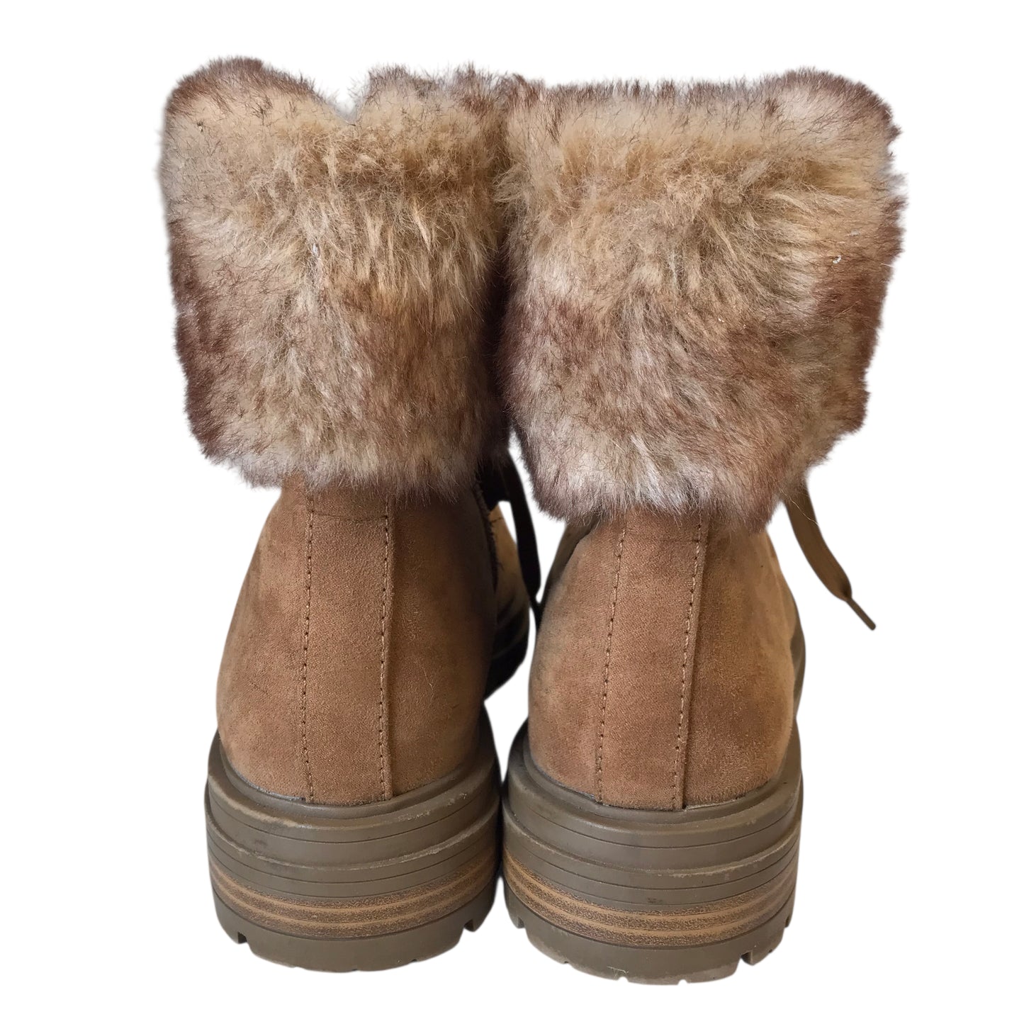 Boots Hiking By Sun & Stone In Tan, Size:9.5