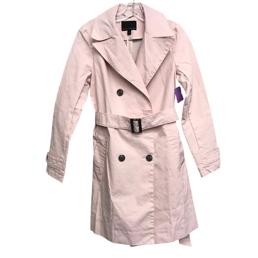 Coat Raincoat By Banana Republic In Pink, Size:S