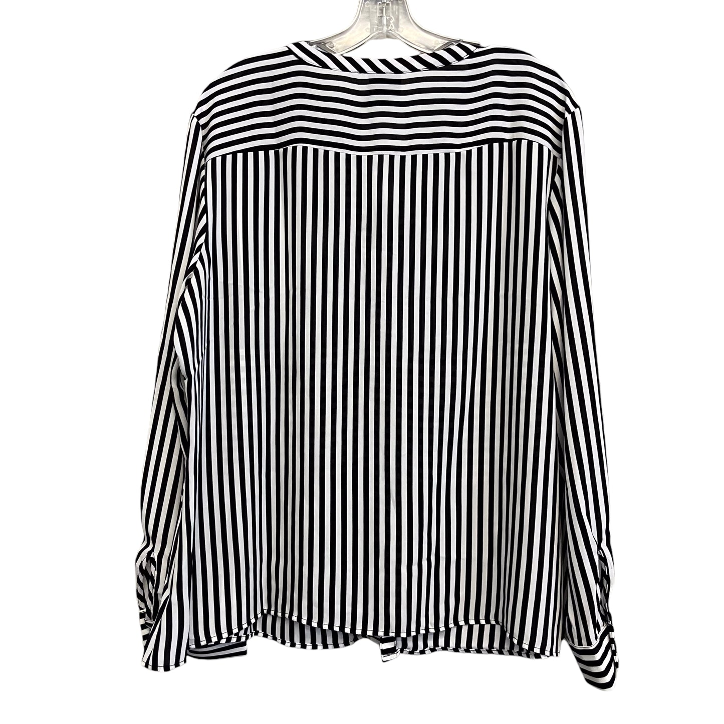 Top Ls By Worthington In Striped Pattern, Size:Xl