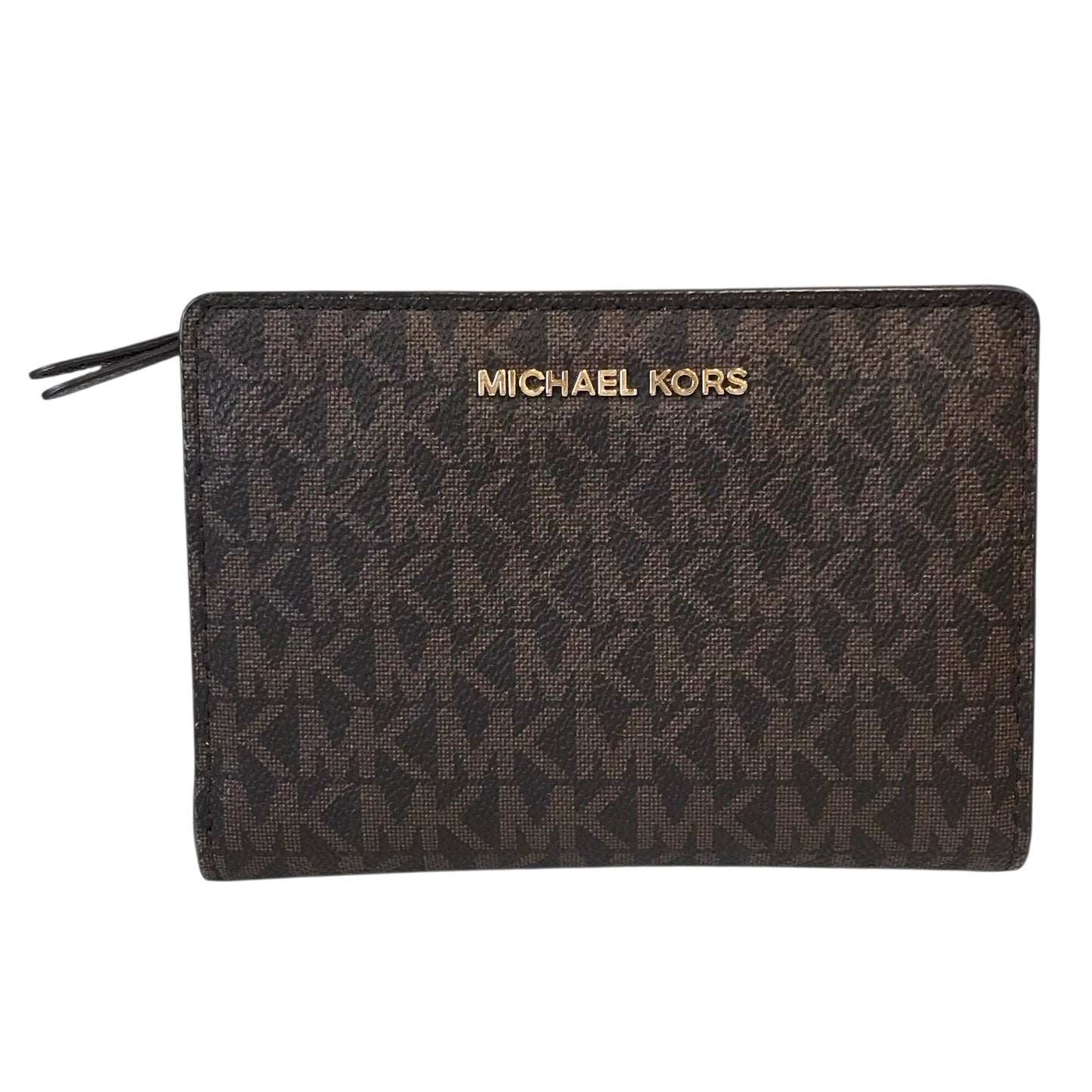 Wallet Designer By Michael Kors In Brown, Size:Medium