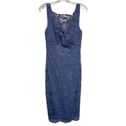 Dress Party Short By Le Château In Blue, Size:S