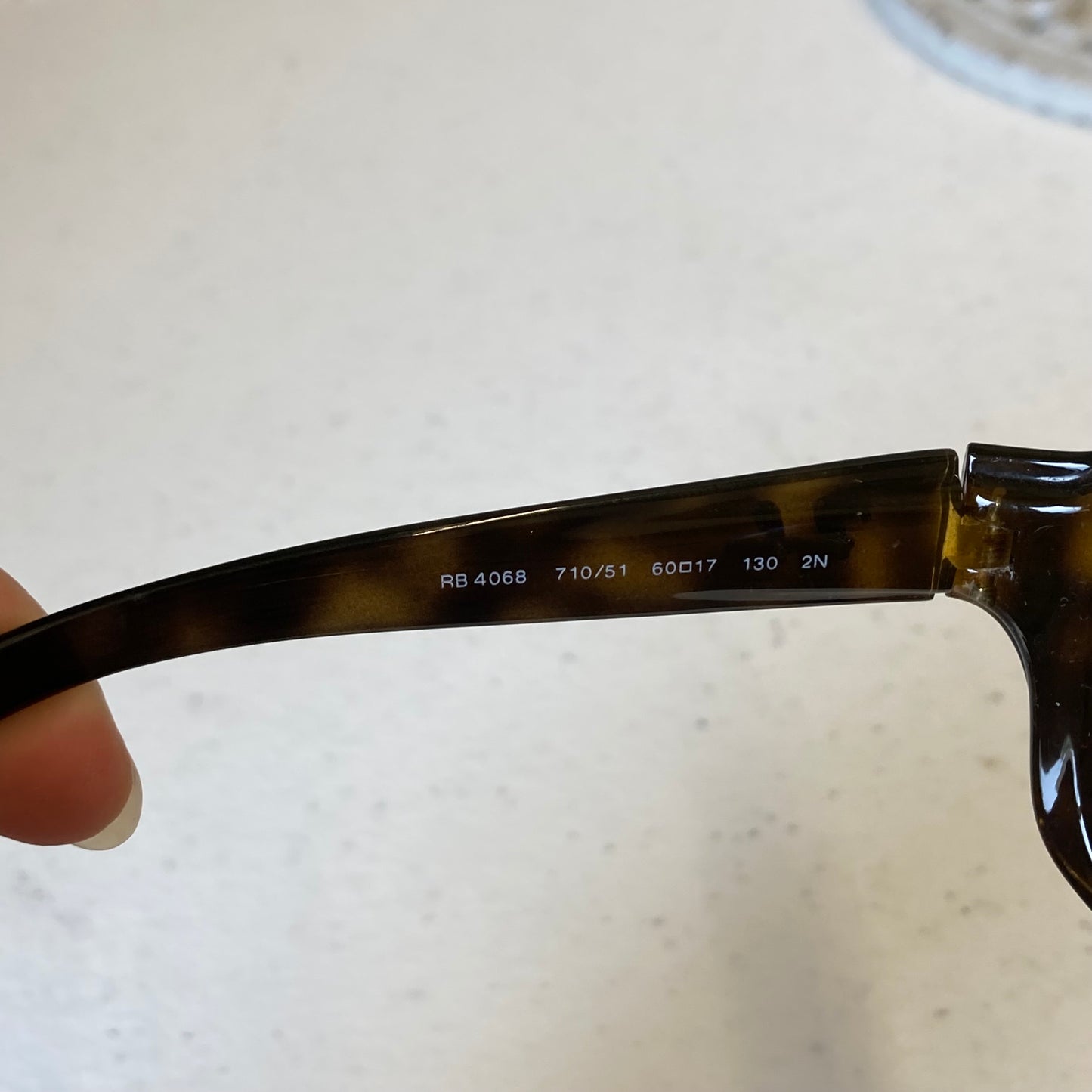 Sunglasses Designer By Ray Ban In Brown