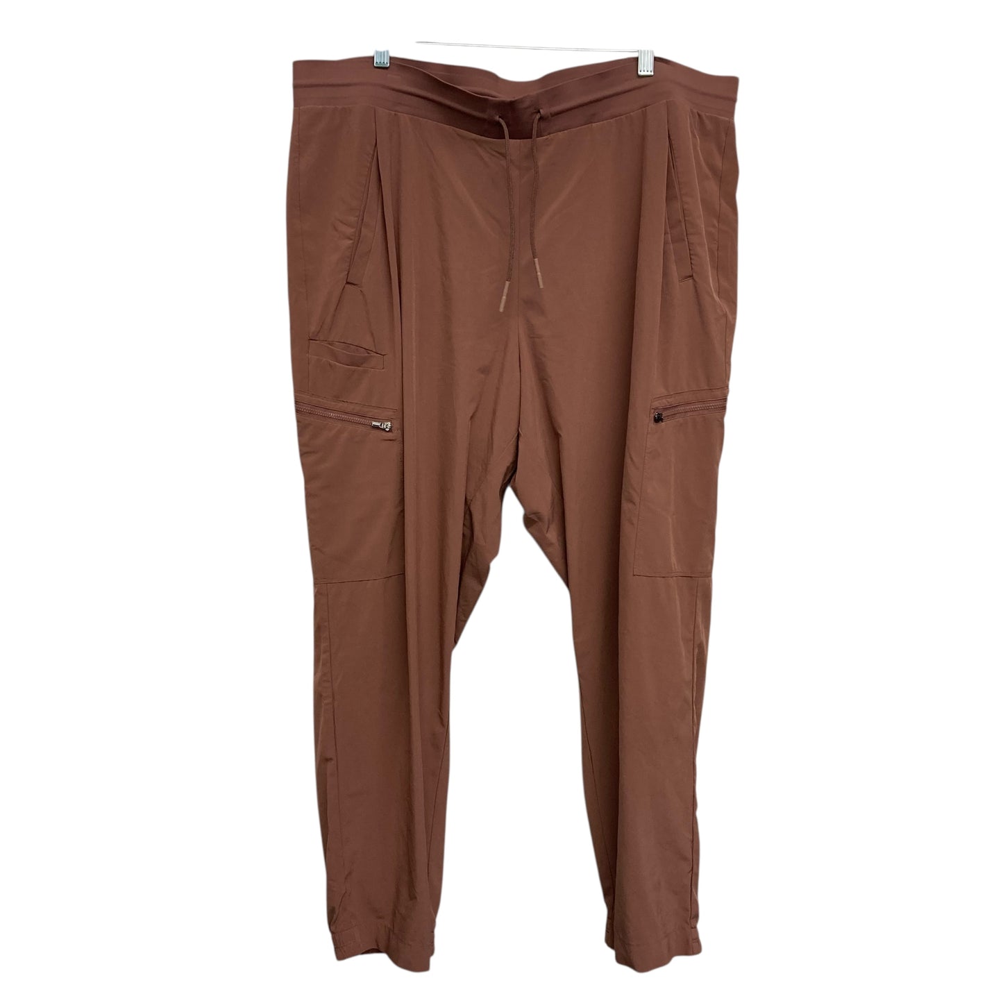 Athletic Pants By Athleta In Brown, Size:2X