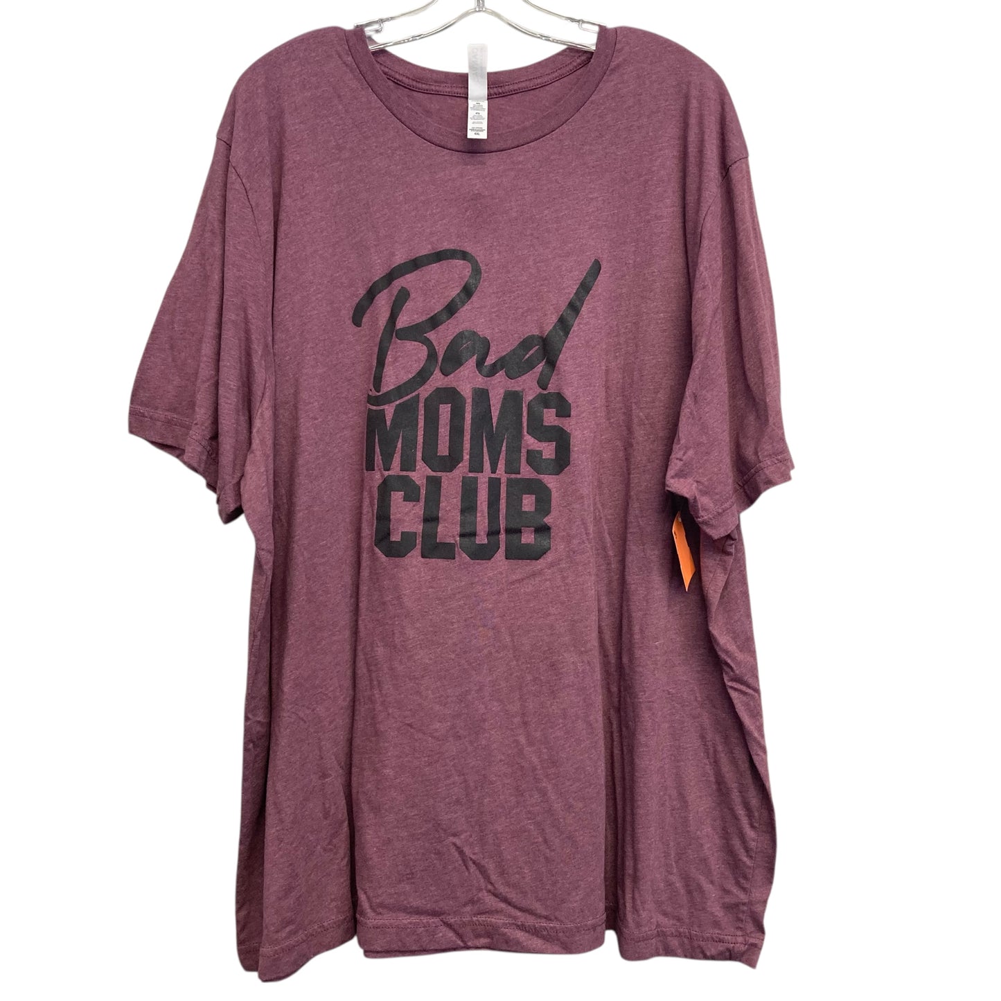 Top Ss Basic By Canvas In Maroon, Size:4X