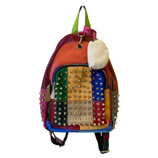 Backpack Leather By American Leather In Multi, Size:Medium