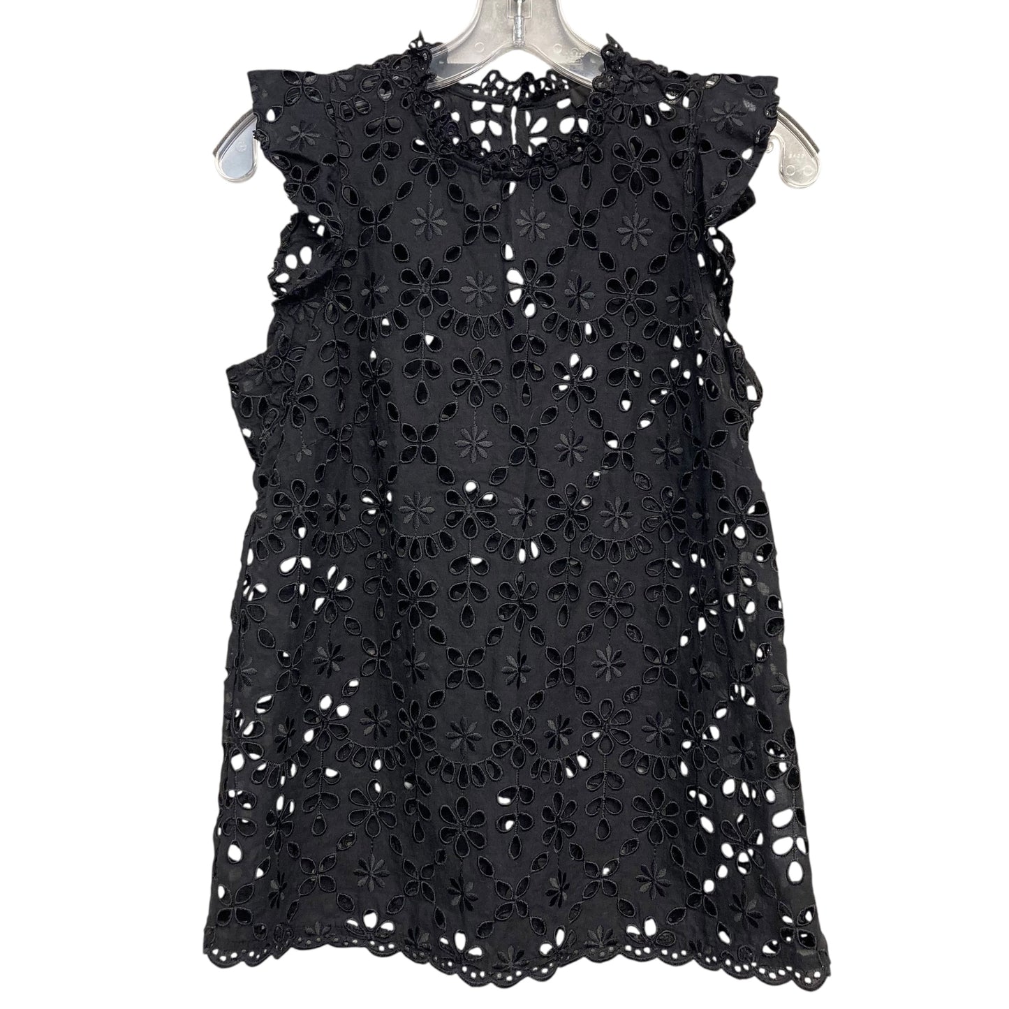 Top Sleeveless By J. Jill In Black, Size:Xs